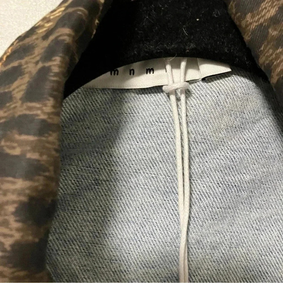 NWT MNML  Blue Scribble Trucker Graffiti Jacket Men's Jacket - Picture 10 of 12